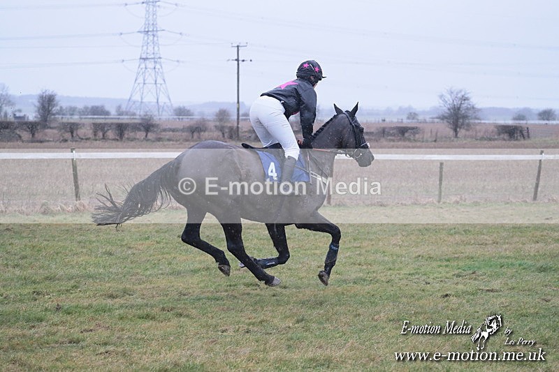 PtP 260125 297 - Cocklebarrow Point-to-Point racing with the Heythrop Hunt 26/01/25