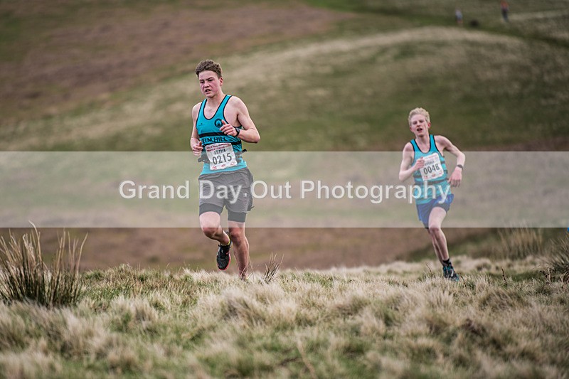 Arant Haw Juniors-189 - Kendal Winter League Arant Haw (Junior Races) Sunday 14th April 2024