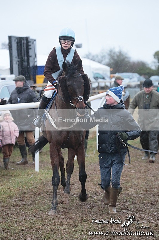 PtP 260125 676 - Cocklebarrow Point-to-Point racing with the Heythrop Hunt 26/01/25