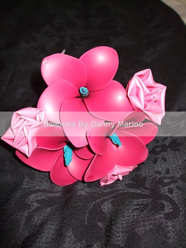Buds and blooms bouquet - Balloon Flowers