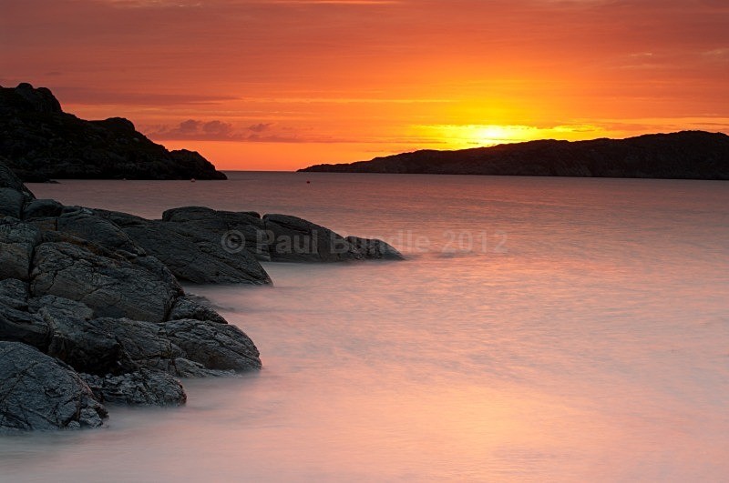 Sunset Achmelvich Sutherland-2 - Sunrise and sunset sequences