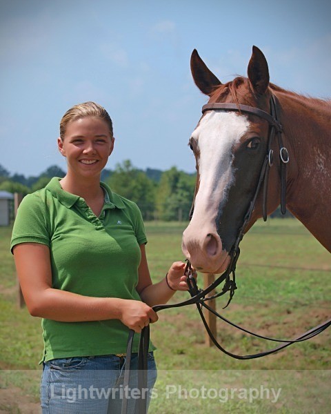 Haleys Horse_031 - Haley and Pilgrim