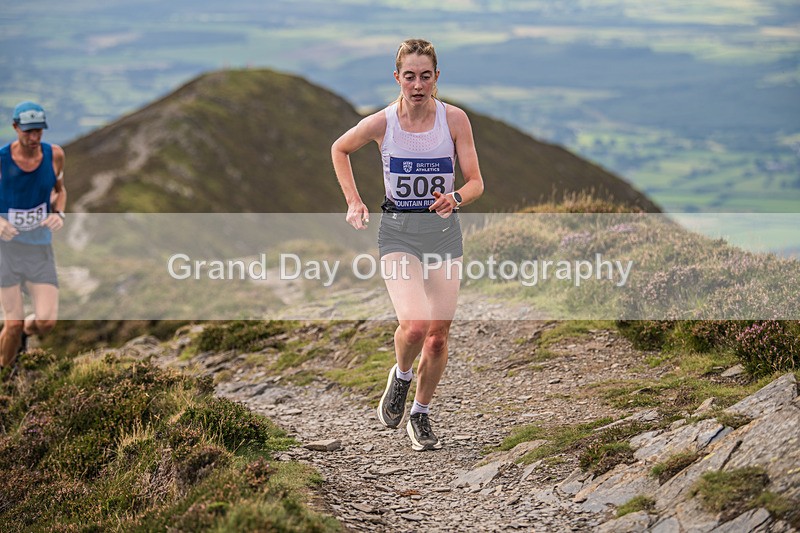 Uphill Only-230 - British Athletics Off Road Running Championships Senior Uphill Only Trial - Skiddaw Friday 15th Augu