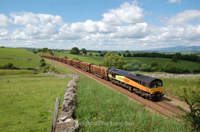 19.6.12 - 66848 6J37 Carlisle - Chirk, Waitby - Waitby