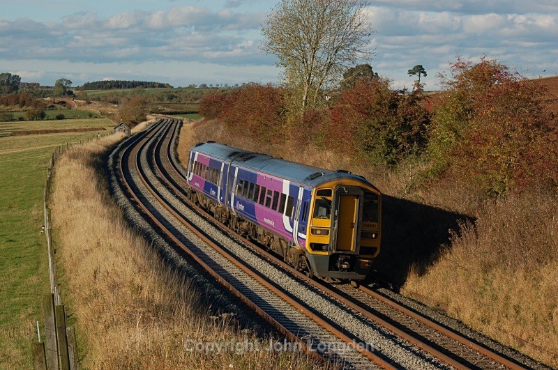 25.10.10 158861 15.03 Carlisle - Leeds, Staingills - Staingills Farm