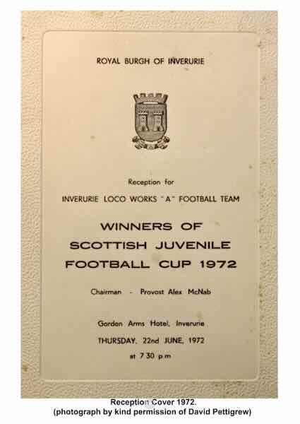  - 2003 Centenary Image for Inverurie Loco Works F.C. 1903-2003 and Locos 'A' Cup win.