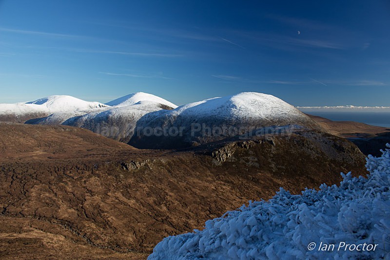 Snowcapped Mournes - Winter