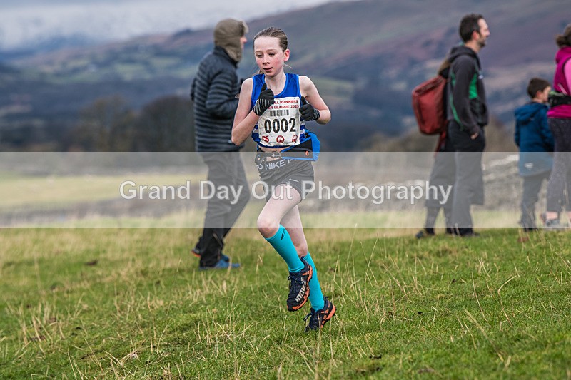 Cunswick U13-99 - Kendal Winter League Cunswick Scar Junior Under 13 Fell Race Sunday 26th January 2025