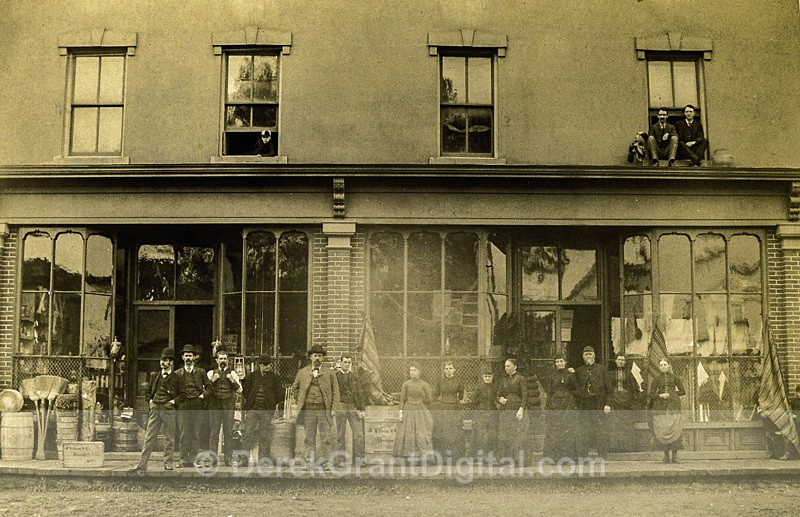 Dry-Goods Store Circa 1900 Sussex New Brunswick Canada - Historic New Brunswick