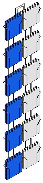 12 pocket wall display £30 - Greeting Card Display Options