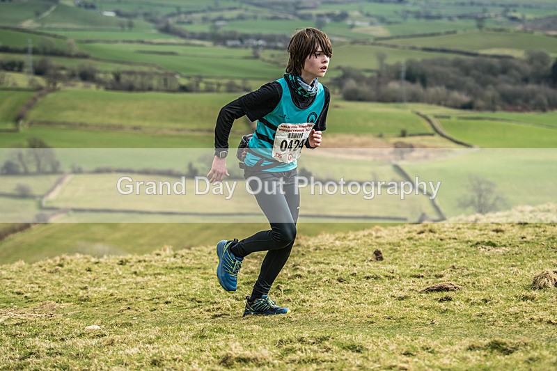 Helm Hill -329 - Kendal Winter League Helm Hill Fell Races (Under 13/15/17 & Seniors) Sunday 16th March 2025