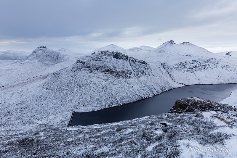 Ben Crom in Winter - Mourne Mountains - Mourne Mountains