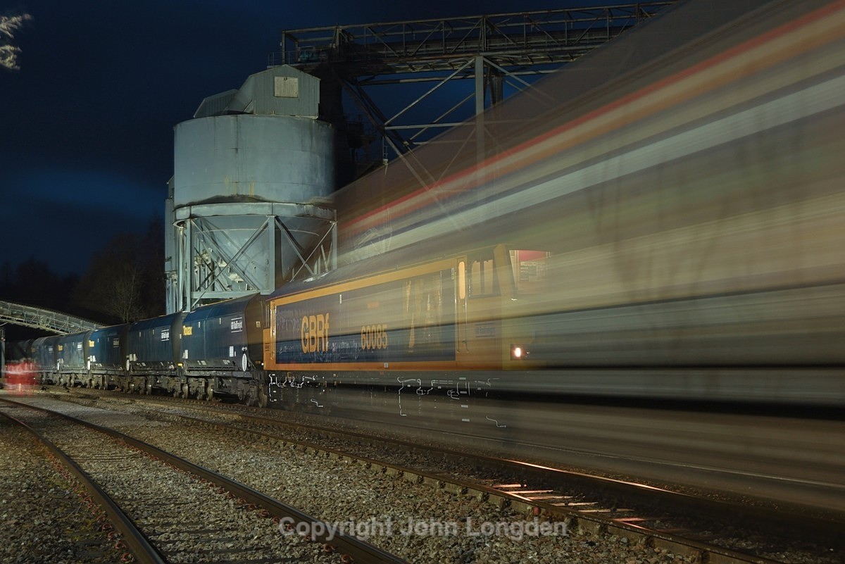 JL - 23.3.24 60085 'Snowdon'  Tarmac Swinden Quarry, CG charter - Elsewhere on the network