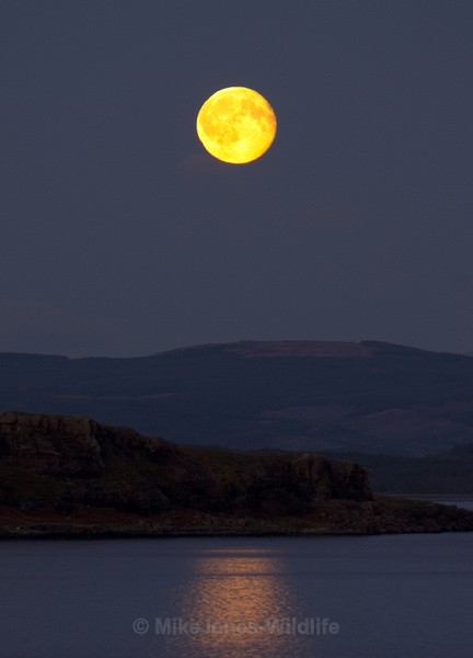 MOONRISE, Isle of Mull. Loch na Keal - ISLE OF MULL LANDSCAPE PHOTOGRAPHY