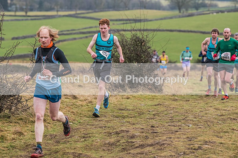 Cunswick -34 - Kendal Winter League Cunswick Scar Senior Fell Race Sunday 26th January 2025