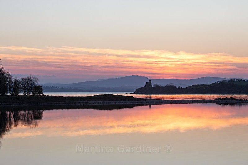 Just after sunset - at Inch Castle - Ireland by Day