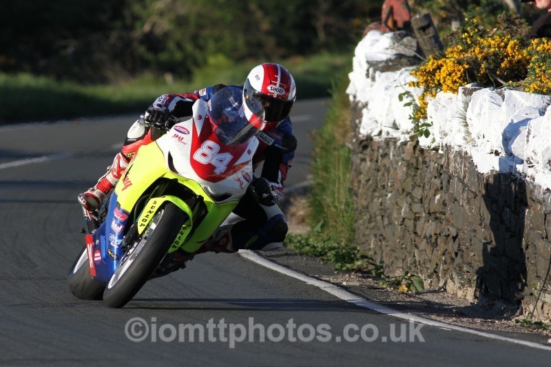 Joe Faragher Honda / Manx Gas Racing - Monday Practice Solos