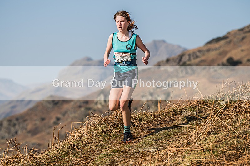 Elterwater-324 - Kendal Winter League Elterwater Under 15/17 Fell Races Sunday 9th March 2025