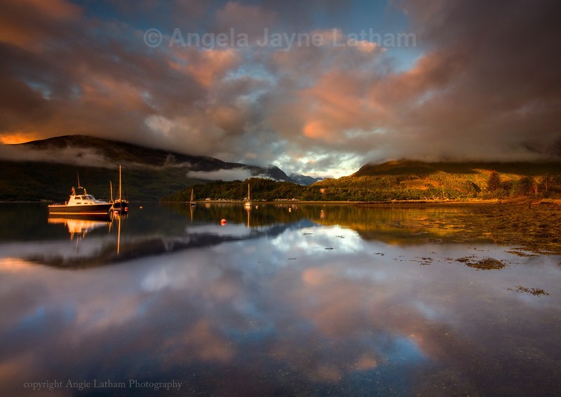Evening Reflections on Loch Leven - Highlands of Scotland