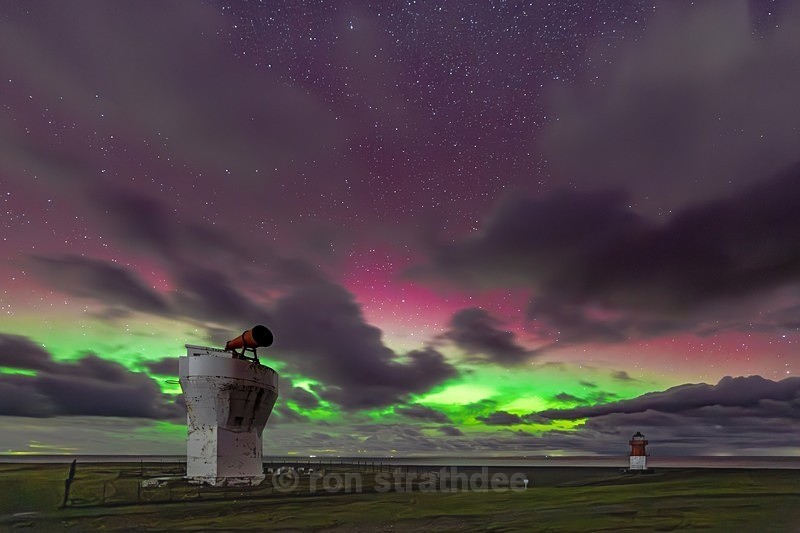 Point of Ayre Aurora - Skies of Man