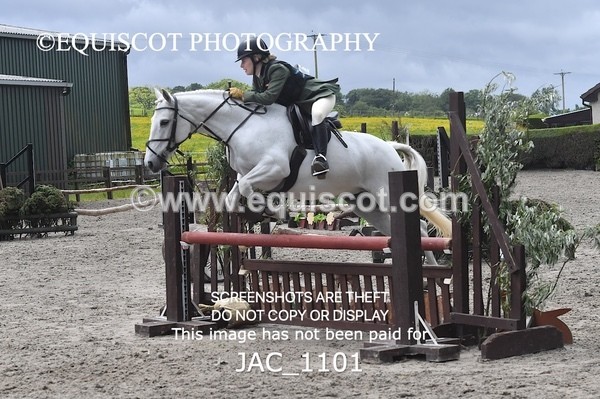 JAC_1101 - CLASS 7 BHS Scotland Riding Club Style Jumping (0.85m)
