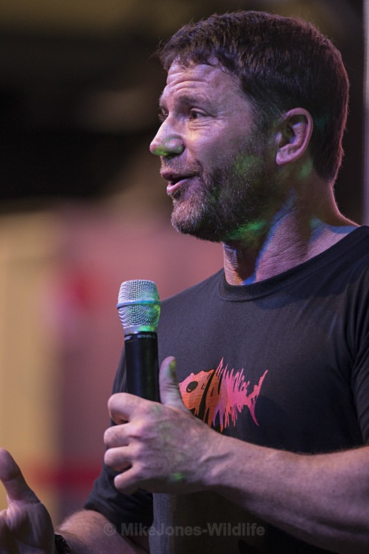 Steve Backshall at Whalefest 2014 ref wfsb7 - STEVE BACKSHALL images from Whalest 2014 in Brighton