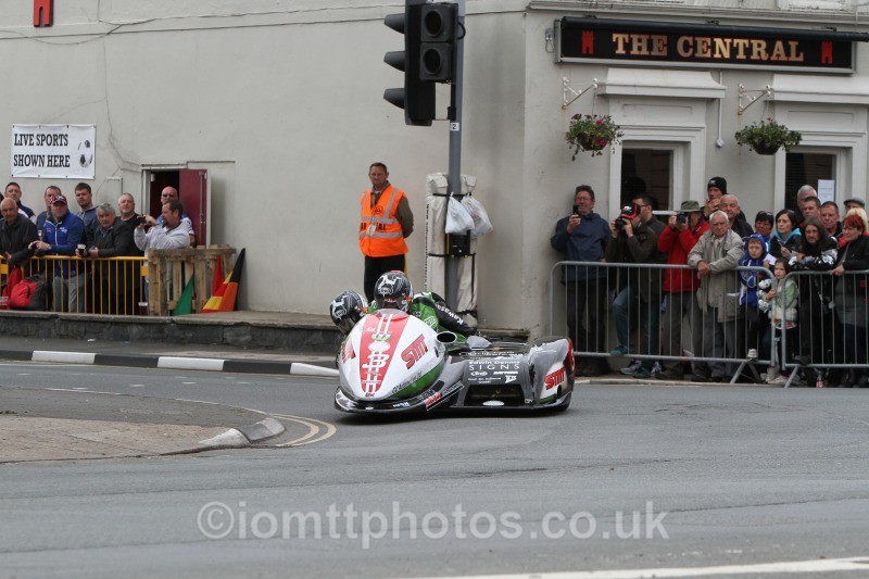 Tim Reeves & Gregory Cluze 2014 DMR Honda - Sure Sidecar Race 2