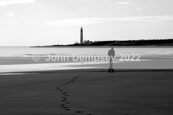 Towards the Lighthouse - B&W