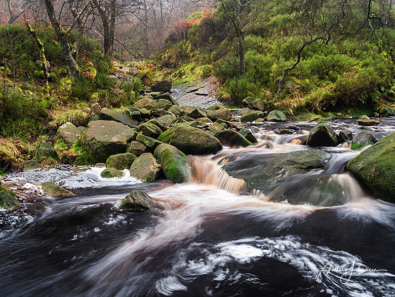Middle Black Clough - Peak District