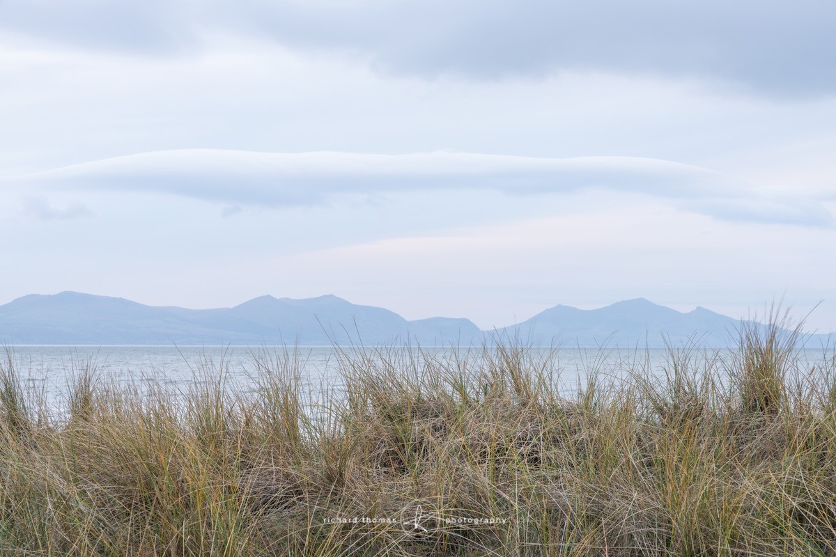Mountain Grass Seascape - Llanddwyn beach, Anglesey, Wales. - Seascapes