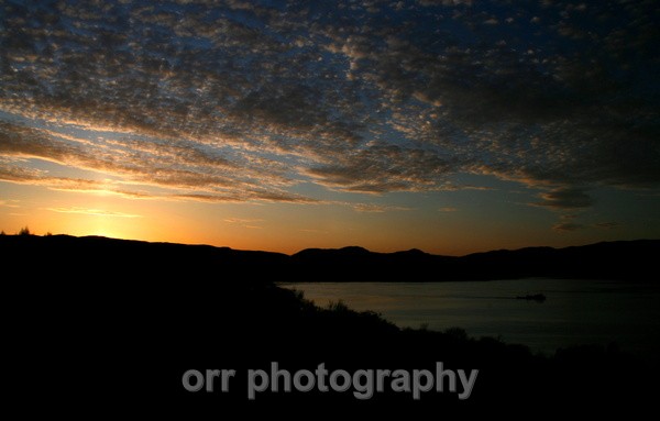 Sunset over the Clyde - Landscapes