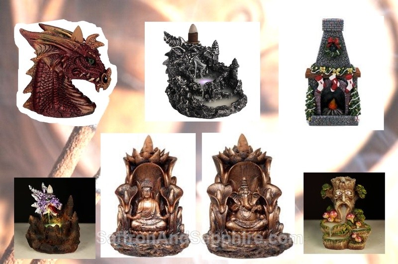 BackFlow Cones Incense Burners