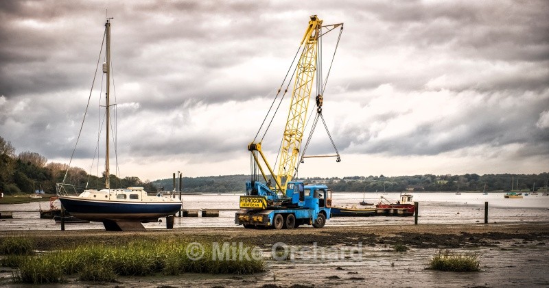 Boat Transport At Pinmill - Suffolk - Landscapes