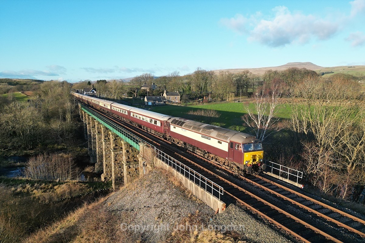 JL - 19.12.24 57313 1Z59 Carnforth - Man Vic, Clapham - Latest shots