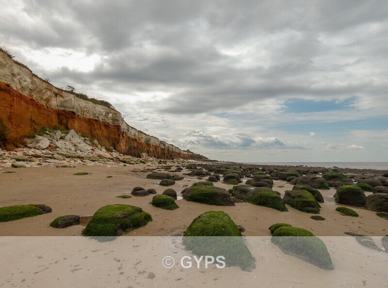 Hunstanton Candy Cliffs by Kath Wright - New Members Work