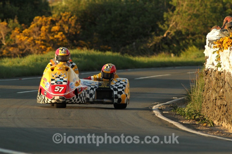 John Lowther* / Jake Lowther* Honda / KATYS HOME TANNING - Monday Practice - Sidecars