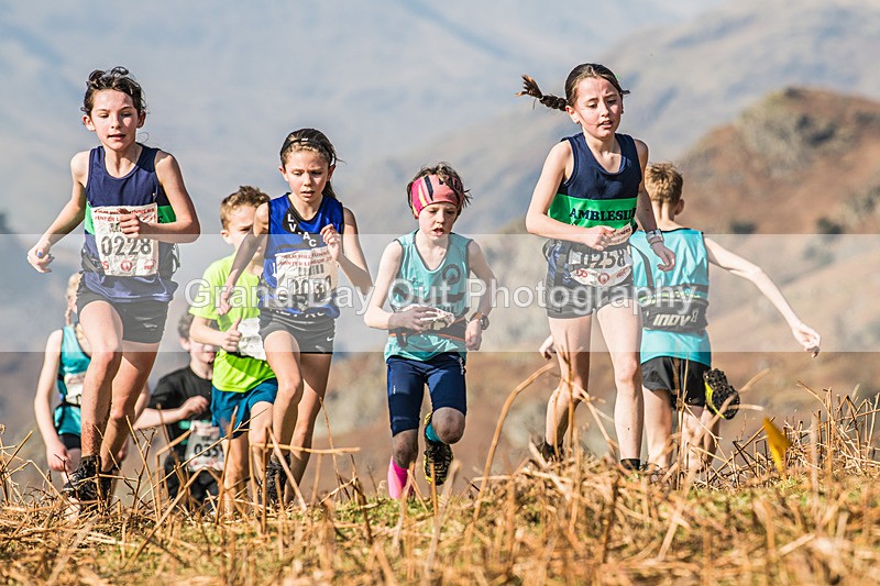 Elterwater-57 - Kendal Winter League Elterwater Under 13 Fell Race Sunday 9th March 2025