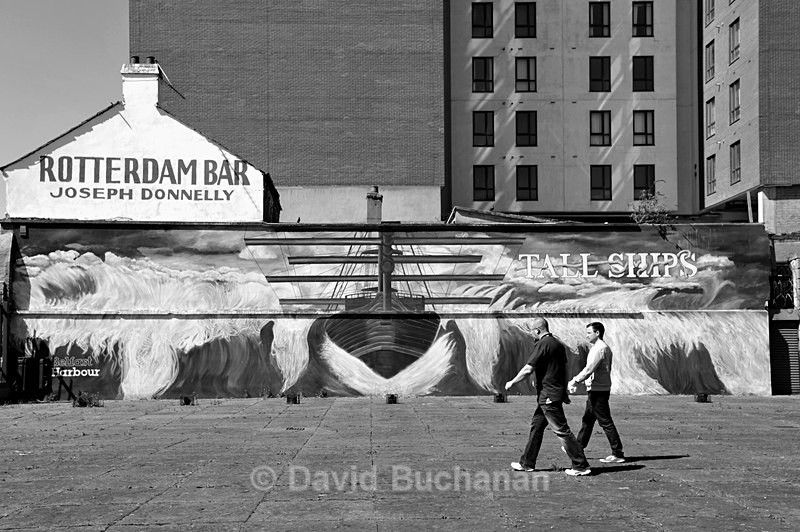 Crossing Barrow Square - Urban Life.