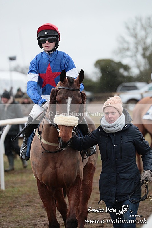 PtP 260125 842 - Cocklebarrow Point-to-Point racing with the Heythrop Hunt 26/01/25