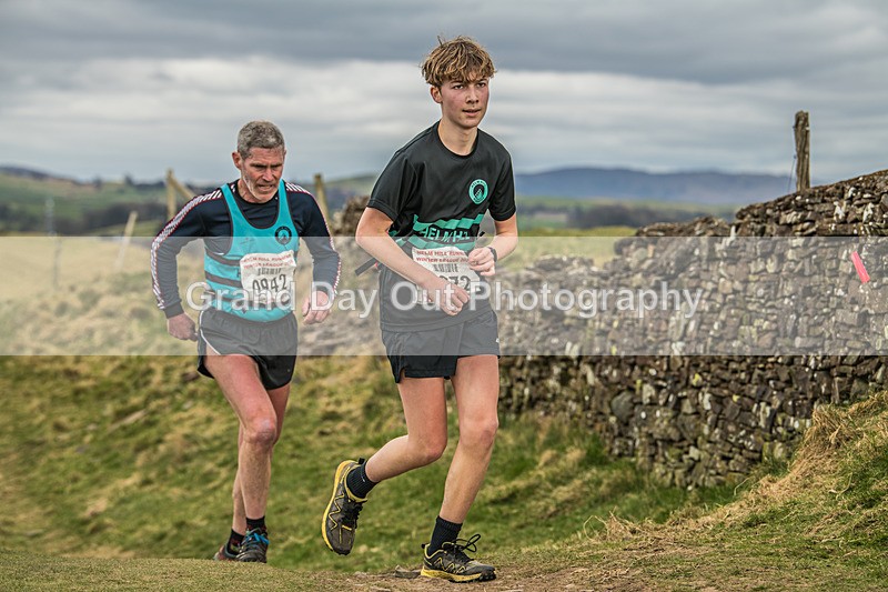 Helm Hill -736 - Kendal Winter League Helm Hill Fell Races (Under 13/15/17 & Seniors) Sunday 16th March 2025
