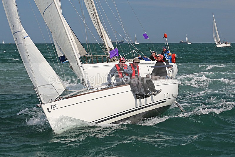 150627 DOUBLE DUTCH GBR3658L - FIRST217 WT7A0652 - ROUND THE ISLAND RACE - SATURDAY 27th JUNE 2015