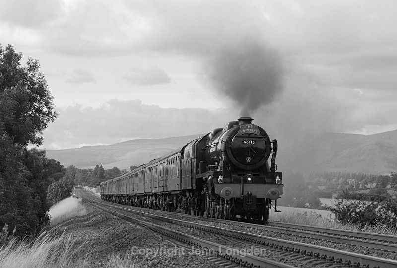 2.8.09 - LMS Royal Scot 46115 Carlisle - York, Ormside - Ormside