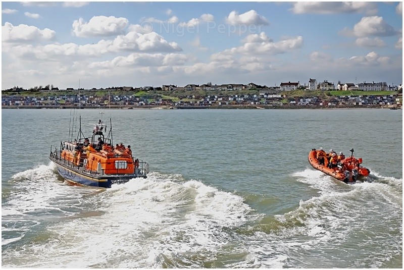 Visit From Clacton - Lifeboats