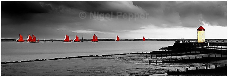 Preparing For Off (1) - Colne Barge and Smack Race