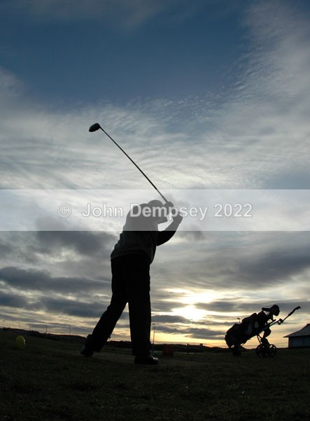 Teeing off early.. - Golf