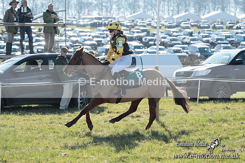 PR 010325 65 - Pony Racing from Beaufort Races Didmarton 01/03/25