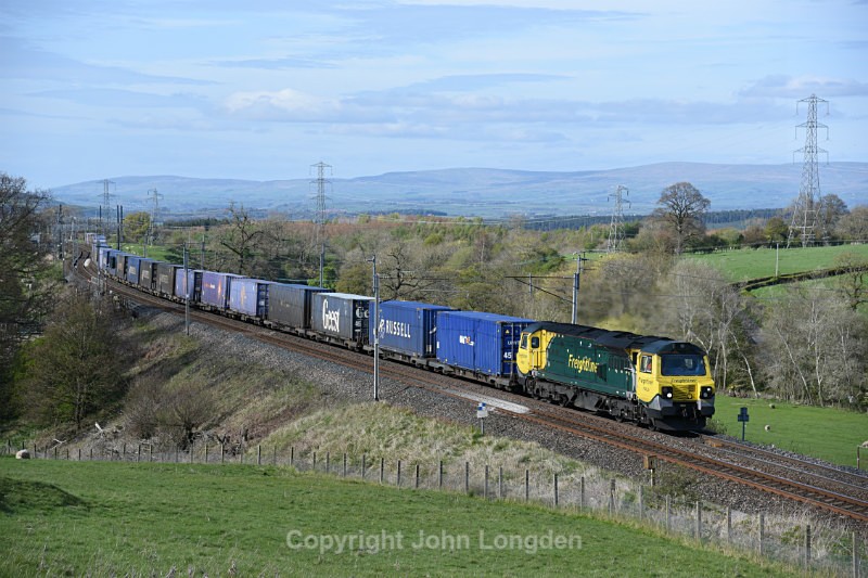 JL - 23.4.17 70020 4M49 Coatbridge - Daventry, Great Strickland - West Coast Main Line (north to south)