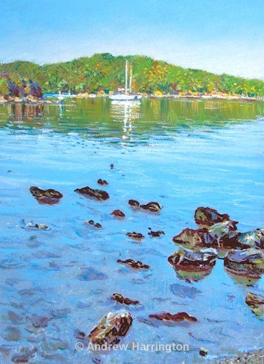 calm harbour - Paintings 1