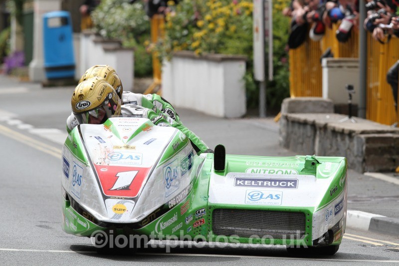 Dave Molyneux & Patrick Farrance - Sure Sidecar Race 2