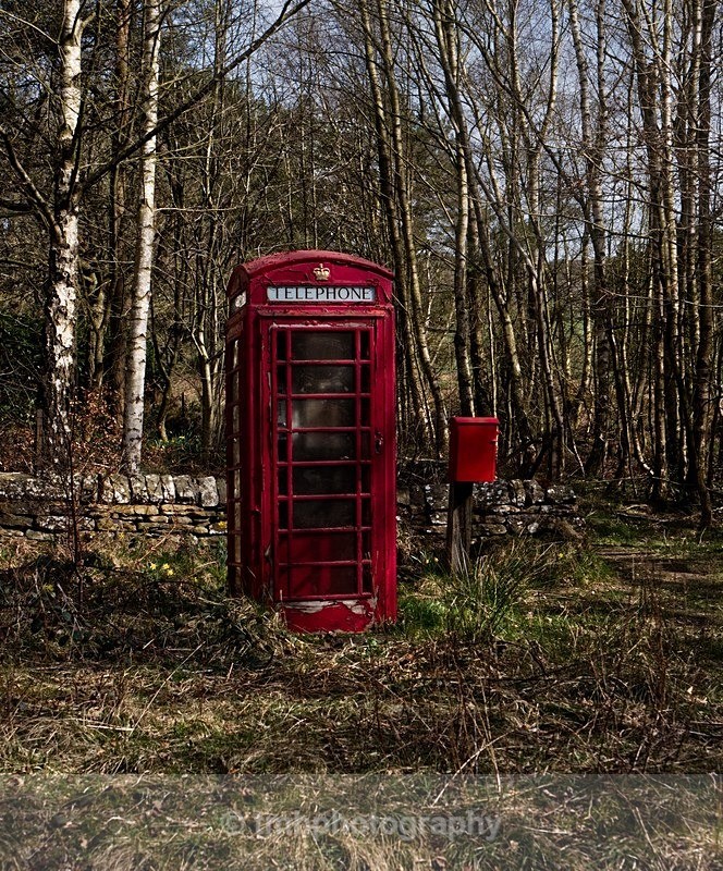 Telephone Box - Yorkshire Countryside